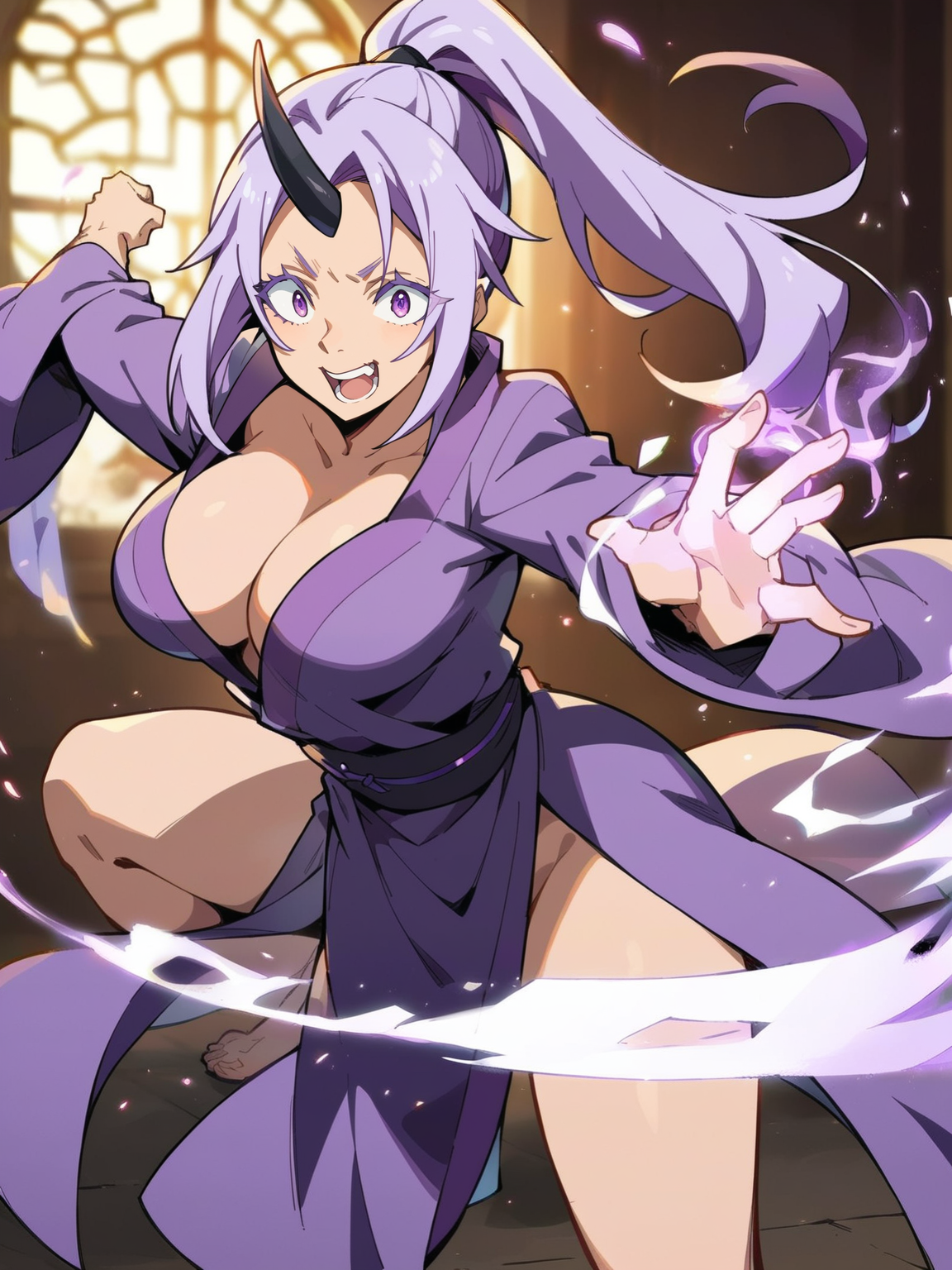 03018-1234213090-0656-anime_source, _lora_Shion_0.95_ sh_n, 1girl, black horn on forehead, purple eyes, light purple hair, ponytail hair, long eyelash.png